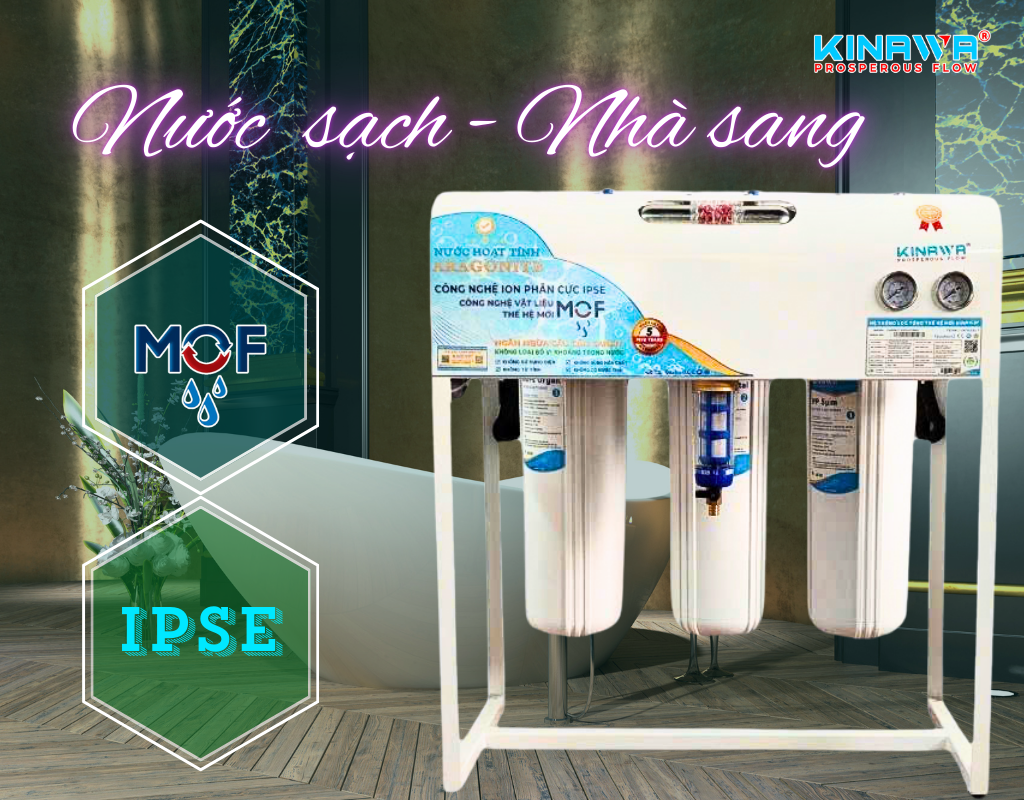 CHIKOTA HomeWater 5X Pro - Lọc Tổng MOFs + Chống Bám Cặn